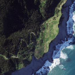 Satellite imagery of Whareongaonga, NZ