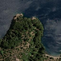 Satellite imagery of Cerro Angostura, AR