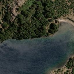 Satellite imagery of Cerro Angostura, AR