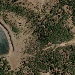 Satellite imagery of Cerro Angostura, AR