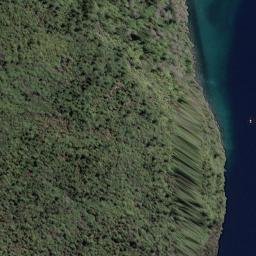 Satellite imagery of Werohanga Point, NZ