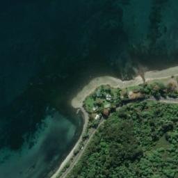 Satellite imagery of Bulli Point, NZ