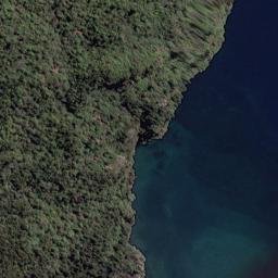 Satellite imagery of Werohanga Point, NZ