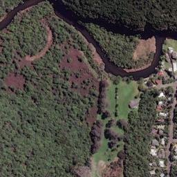 Satellite imagery of Te Rae Point, NZ