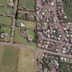 Satellite imagery of Te Rae Point, NZ