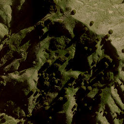 Satellite imagery of Herlihy Bluff, NZ