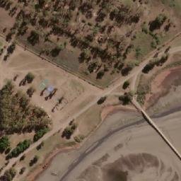 Satellite imagery of Punta Cigueña, AR