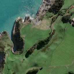 Satellite imagery of Titoki Pa, NZ