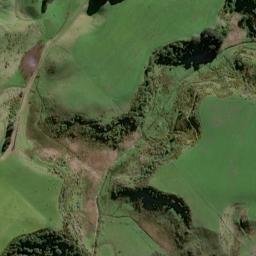 Satellite imagery of Papatiki Redoubt, NZ