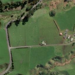 Satellite imagery of Papatiki Redoubt, NZ