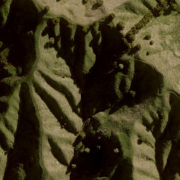 Satellite imagery of Herlihy Bluff, NZ