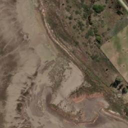 Satellite imagery of Punta Cigueña, AR