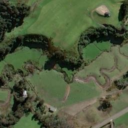 Satellite imagery of Papatiki Redoubt, NZ