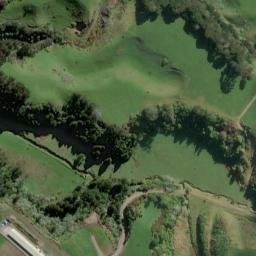 Satellite imagery of Papatiki Redoubt, NZ