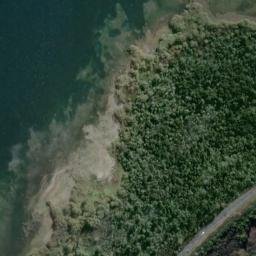 Satellite imagery of Echo Cliffs, NZ
