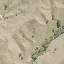 Satellite imagery of Te Maire Bluff, NZ