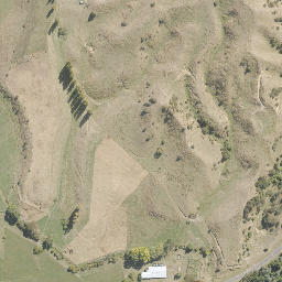Satellite imagery of Te Maire Bluff, NZ