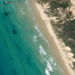 Satellite imagery of Black Rock, AU