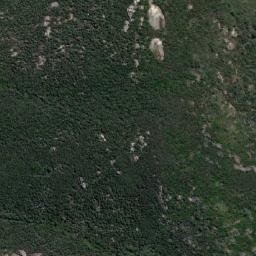 Satellite imagery of Lookout Rocks, AU