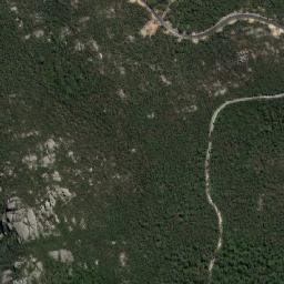 Satellite imagery of Mount Oberon, AU