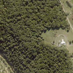 Satellite imagery of Whareriki Pa, NZ