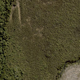 Satellite imagery of Te Porere Redoubt (Lower), NZ