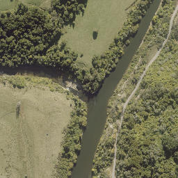 Satellite imagery of Whareriki Pa, NZ