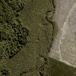 Satellite imagery of Te Porere Redoubt (Lower), NZ