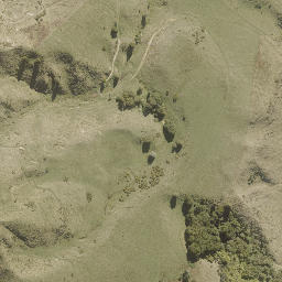 Satellite imagery of Whareriki Pa, NZ