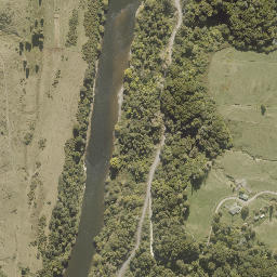Satellite imagery of Whareriki Pa, NZ