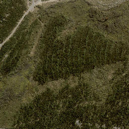 Satellite imagery of Te Porere Redoubt (Lower), NZ