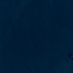 Satellite imagery of Seal Rocks, NZ