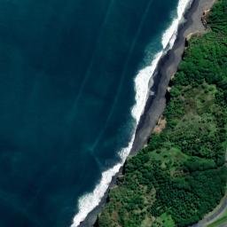 Satellite imagery of Omata Stockade, NZ