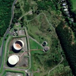 Satellite imagery of Omata Stockade, NZ