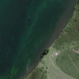 Satellite imagery of McDonnells Redoubt, NZ