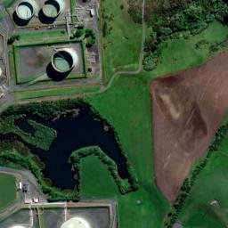 Satellite imagery of Omata Stockade, NZ