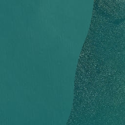 Satellite imagery of Mahia Bluff, NZ