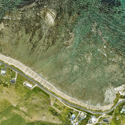 Satellite imagery of Putiki Point, NZ