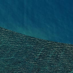 Satellite imagery of Table Cape (Kahutara Point), NZ