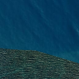 Satellite imagery of Table Cape, NZ
