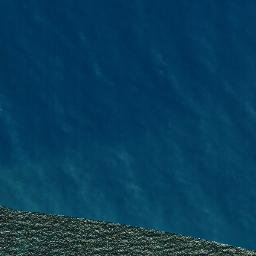 Satellite imagery of Table Cape, NZ