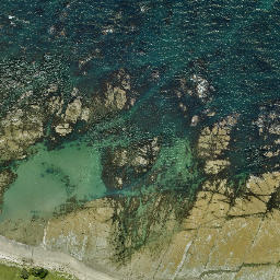 Satellite imagery of Table Cape (Kahutara Point), NZ