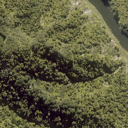 Satellite imagery of Makakote Pa, NZ