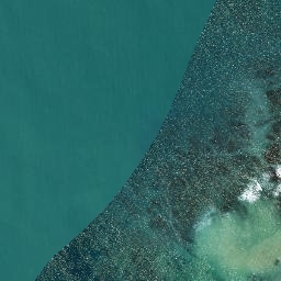 Satellite imagery of Whakatakahe Head, NZ