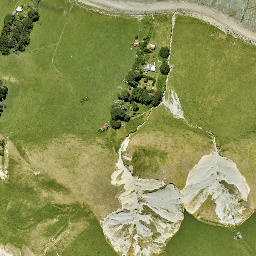 Satellite imagery of Table Cape (Kahutara Point), NZ