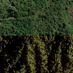 Satellite imagery of Owairua Pa, NZ