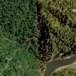 Satellite imagery of Owairua Pa, NZ