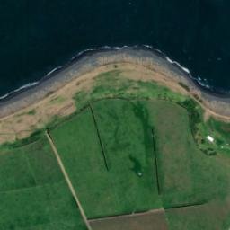 Satellite imagery of Timaru Redoubt, NZ