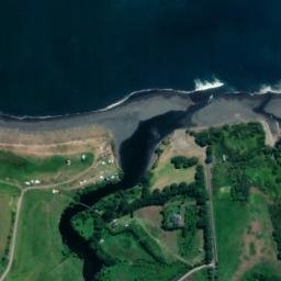 Satellite imagery of Timaru Redoubt, NZ