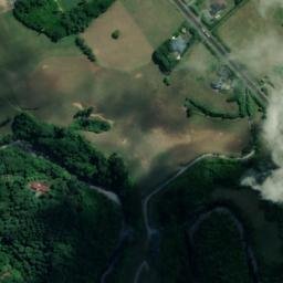 Satellite imagery of Te Koru Pa, NZ